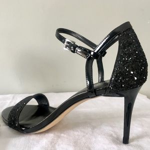 Michael Kors Simone Mid Heel Buckle Dress Sandal